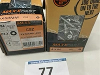 Maxxfast houtschroef csz 4 x 50 600 stuks - afbeelding 3 van  3
