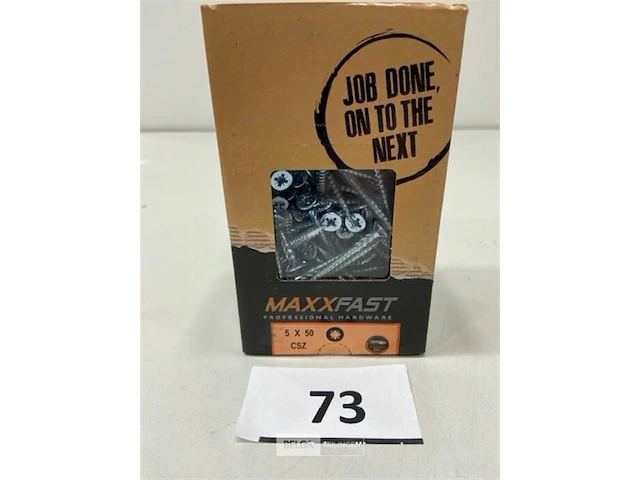 Maxxfast houtschroef csz 5 x 50 200 stuks - afbeelding 2 van  3