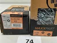 Maxxfast houtschroef csz 5 x 50 400 stuks - afbeelding 3 van  3