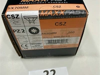 Maxxfast houtschroef csz 5x70 200 stuks - afbeelding 3 van  3