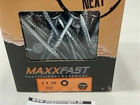 Maxxfast houtschroef csz 6 x 100 100 stuks - afbeelding 1 van  3