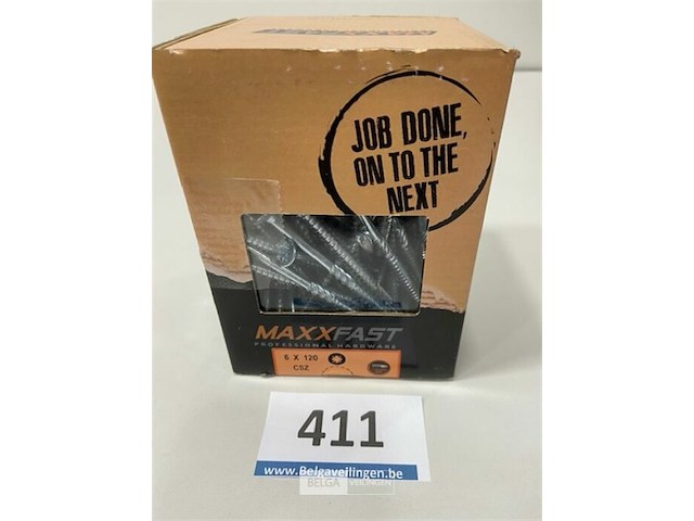 Maxxfast houtschroef csz 6 x 120 100 stuks - afbeelding 2 van  3