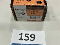 Maxxfast houtschroef torx 3,5 x 20 200 stuks - afbeelding 3 van  3