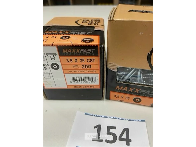 Maxxfast houtschroef torx 3,5 x 35 400 stuks - afbeelding 3 van  3