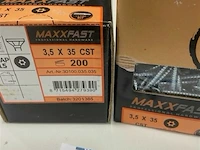 Maxxfast houtschroef torx 3,5 x 35 400 stuks - afbeelding 3 van  3