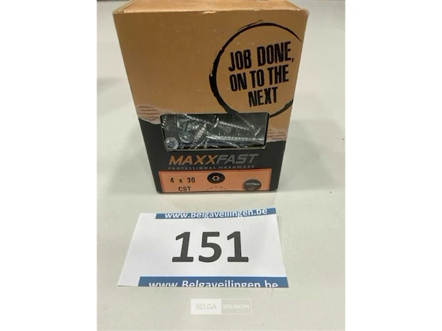 Maxxfast houtschroef torx 4 x 30 200 stuks - afbeelding 1 van  3