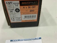 Maxxfast houtschroef torx 4 x 30 200 stuks - afbeelding 3 van  3