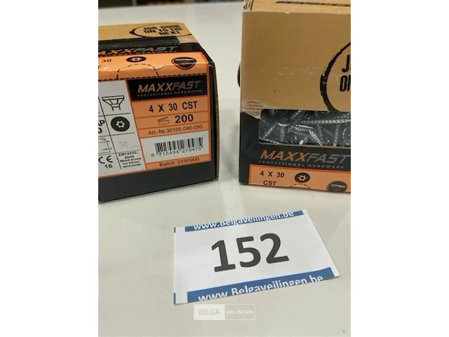 Maxxfast houtschroef torx 4 x 30 400 stuks - afbeelding 1 van  3