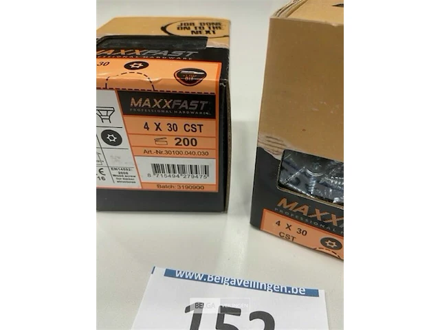 Maxxfast houtschroef torx 4 x 30 400 stuks - afbeelding 3 van  3