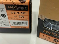 Maxxfast houtschroef torx 4 x 30 400 stuks - afbeelding 3 van  3