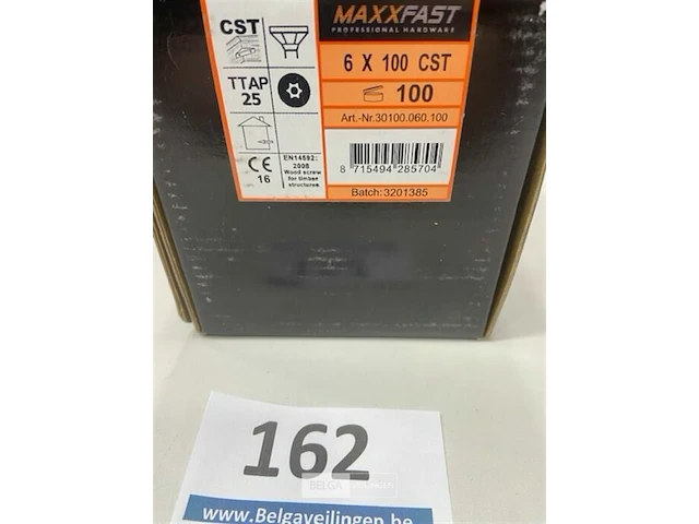 Maxxfast houtschroef torx 6 x 100 100 stuks - afbeelding 3 van  3