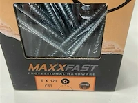 Maxxfast houtschroef torx 6 x 120 100 stuks - afbeelding 1 van  3