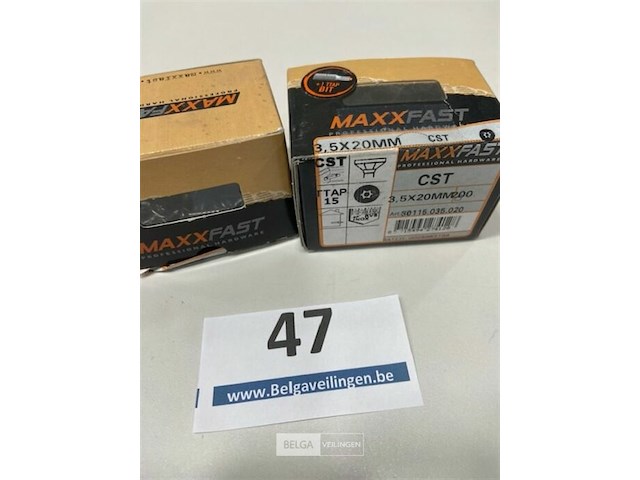 Maxxfast torx houtschroef inox 3,5 x 20 cst 400 stuks - afbeelding 3 van  3