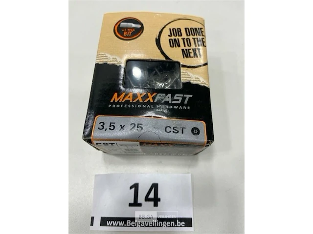 Maxxfast torx houtschroef inox 3,5 x 25 cst200 stuks - afbeelding 3 van  3