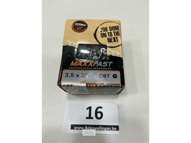 Maxxfast torx houtschroef inox 3,5 x 30 cst 200 stuks - afbeelding 2 van  3