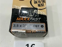 Maxxfast torx houtschroef inox 3,5 x 30 cst 200 stuks - afbeelding 2 van  3