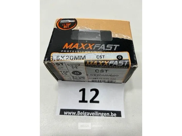 Maxxfast torx houtschroef inox 3,5x20 cst 200 stuks - afbeelding 1 van  2