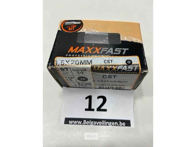 Maxxfast torx houtschroef inox 3,5x20 cst 200stuks - afbeelding 1 van  3