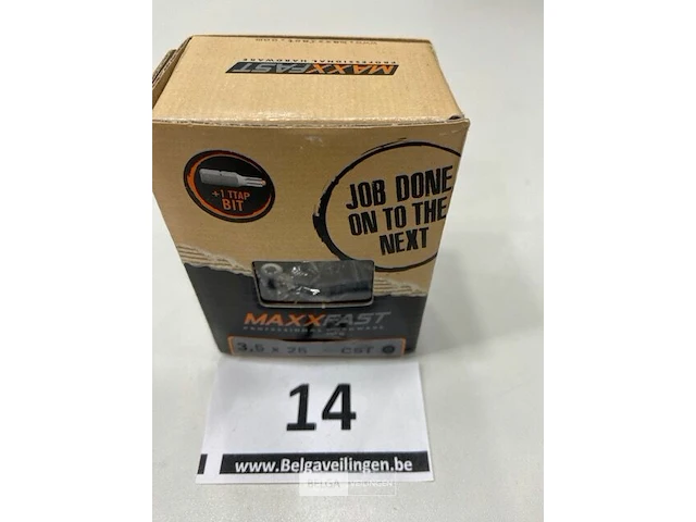 Maxxfast torx houtschroef inox 3,5x25 cst 200stuks - afbeelding 1 van  3