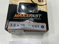 Maxxfast torx houtschroef inox 3,5x25 cst 200stuks - afbeelding 3 van  3