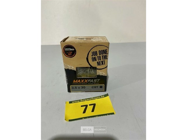 Maxxfast torx houtschroef inox 3,5x30 200 stuks - afbeelding 3 van  3