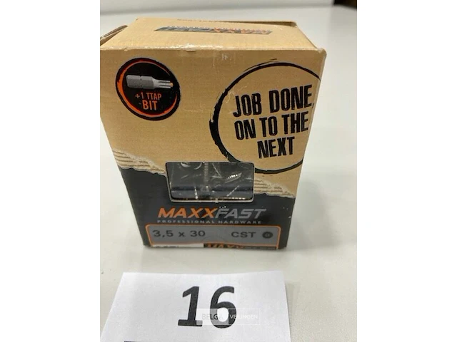 Maxxfast torx houtschroef inox 3,5x30 cst 200stuks - afbeelding 3 van  3