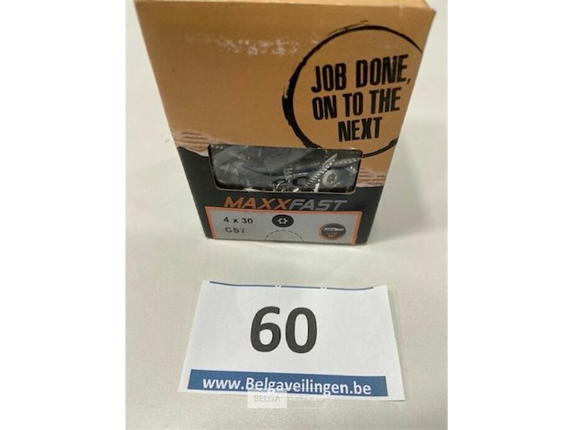 Maxxfast torx houtschroef inox 4 x 30 cst 200 stuks - afbeelding 3 van  3