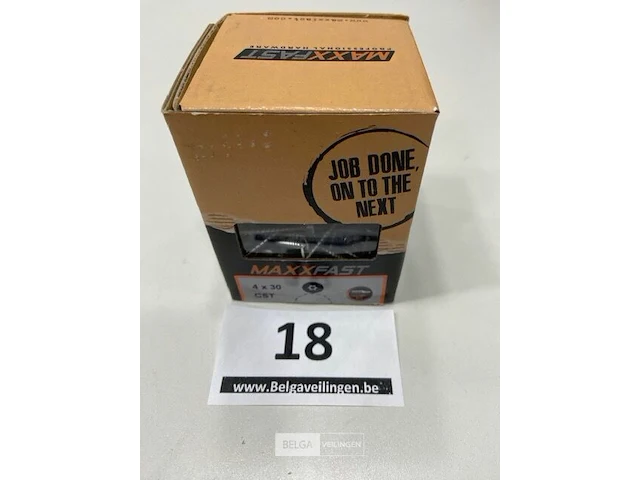 Maxxfast torx houtschroef inox 4x30 cst 200stuks - afbeelding 3 van  3