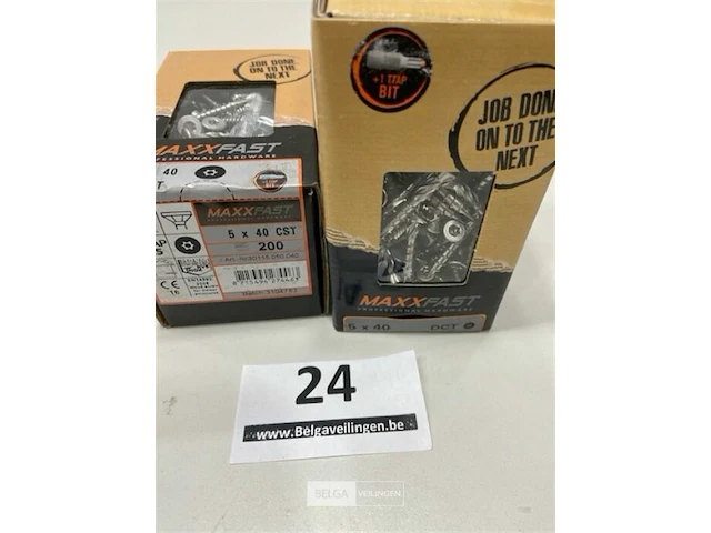 Maxxfast torx houtschroef inox 5 x 40 dct 400 stuks - afbeelding 3 van  3