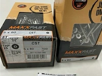 Maxxfast torx houtschroef inox 5 x 80 cst 200 stuks - afbeelding 3 van  3