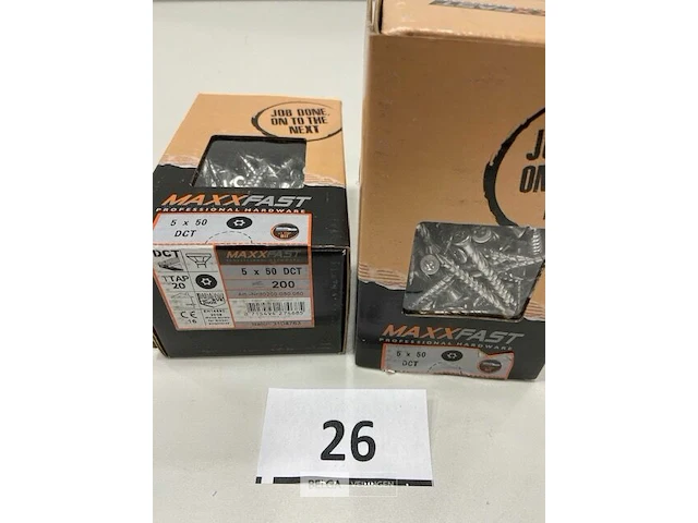Maxxfast torx houtschroef inox 5x50 dct 400stuks - afbeelding 3 van  3