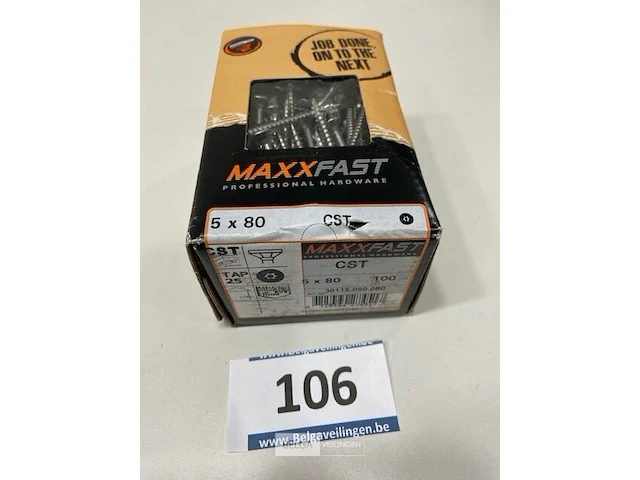 Maxxfast torx houtschroef inox - afbeelding 1 van  3