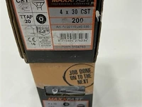 Maxxfast torx houtschroefinox 4 x 30 cst 400 stuks - afbeelding 3 van  3