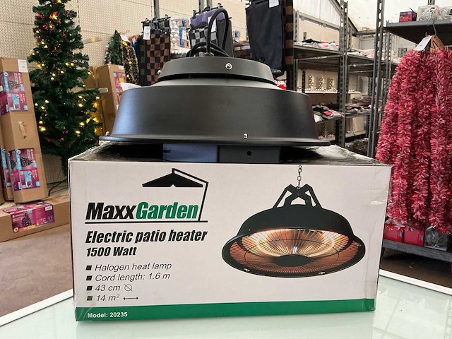 Maxxgarden. 20235. electric halogeen patio heater. - afbeelding 1 van  1