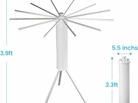 Maxxivo inklapbaar droogrek met statief - afbeelding 2 van  4