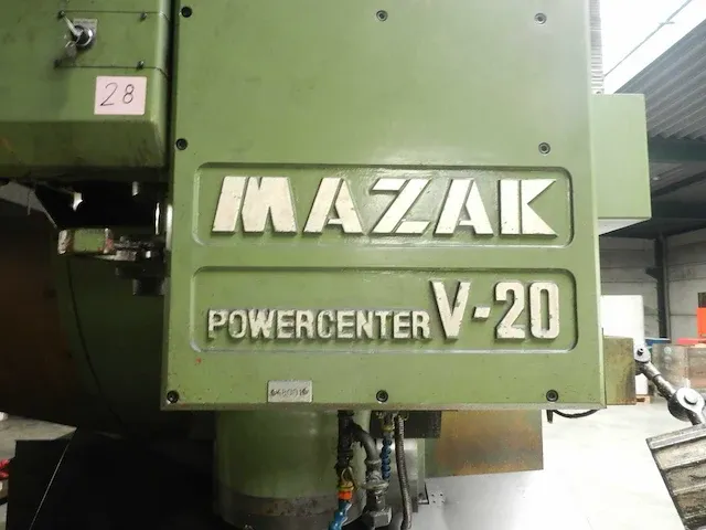 Mazak - powercenter v-20-c - cnc boring mills - - afbeelding 4 van  16