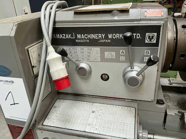 Mazak 530x1500 horizontale draaibank - afbeelding 3 van  15
