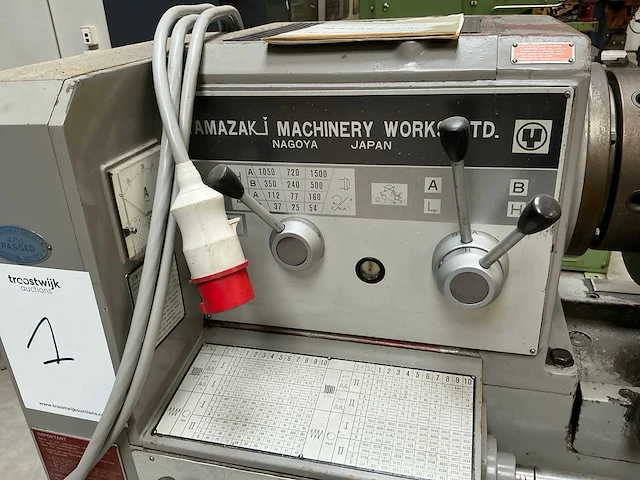 Mazak 530x1500 horizontale draaibank - afbeelding 4 van  15