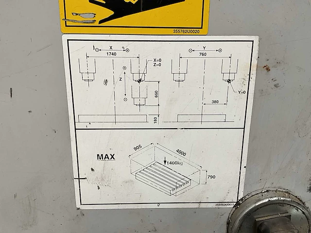 Mazak vtc-300c cnc freesmachine - afbeelding 9 van  37