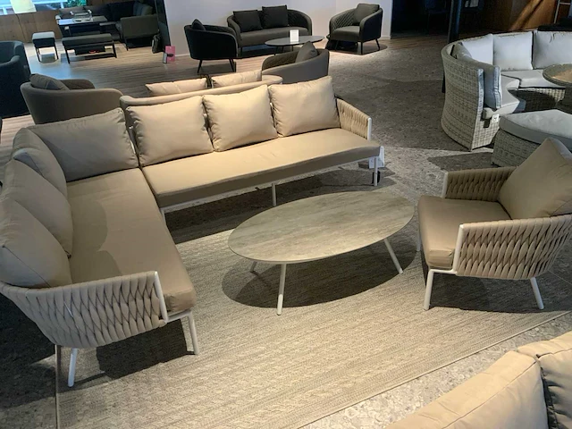 Maze marina rope weave loungeset - afbeelding 2 van  4
