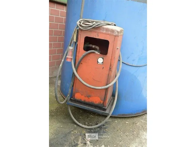 Mazout tank met pomp/pistool 380v type v5000 - afbeelding 3 van  3