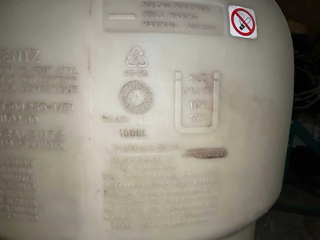 Mazoutvat 1000l - afbeelding 2 van  9