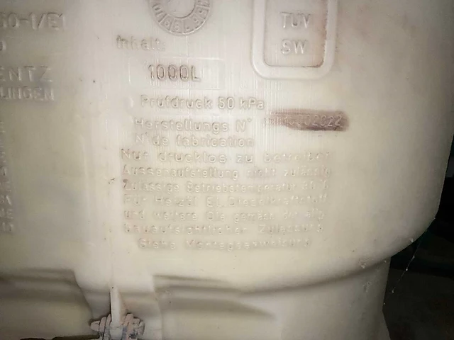 Mazoutvat 1000l - afbeelding 4 van  9