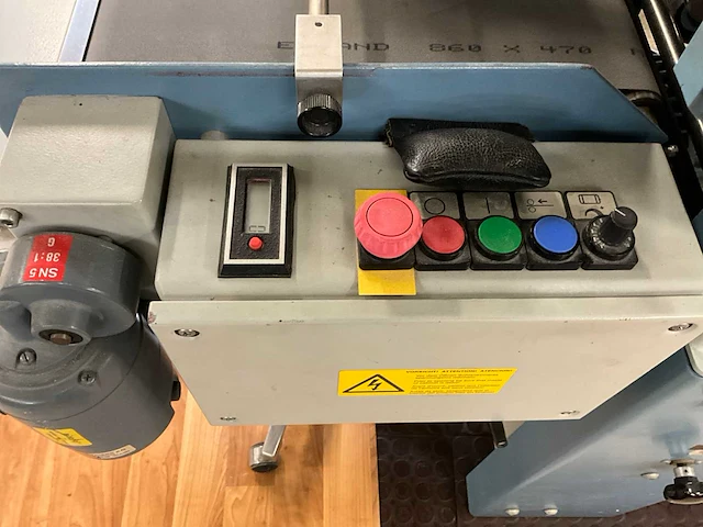 Mbo t45-1-45/4 vouwmachine - afbeelding 2 van  12