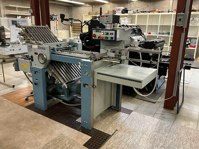 Mbo t45-1-45/4 vouwmachine - afbeelding 1 van  12
