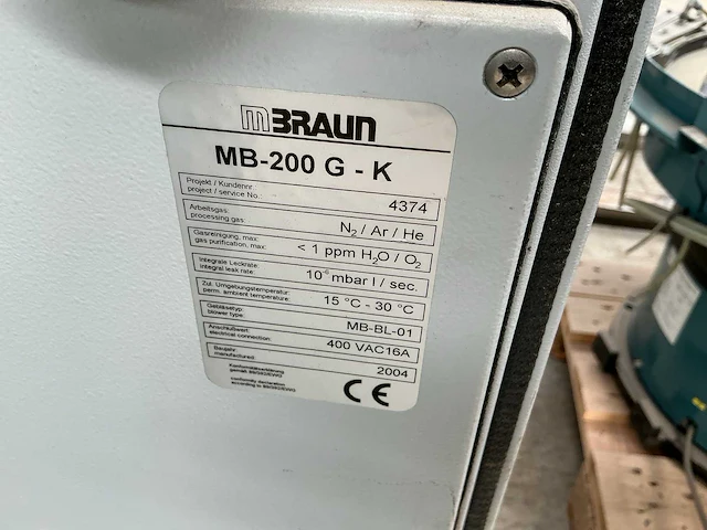 Mbraun mb-200 g-k gaszuiveraarsmodule - afbeelding 6 van  7
