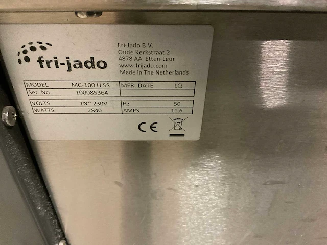 Mc-100 hss warmhoudkast - afbeelding 6 van  7