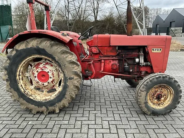 Mccormick international 523 diesel oldtimer tractor - afbeelding 15 van  18
