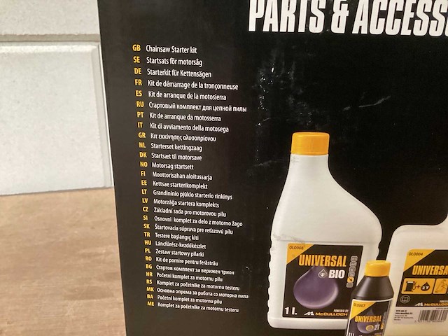 Mccullogh starterset voor kettingzaag (14x) - afbeelding 4 van  6