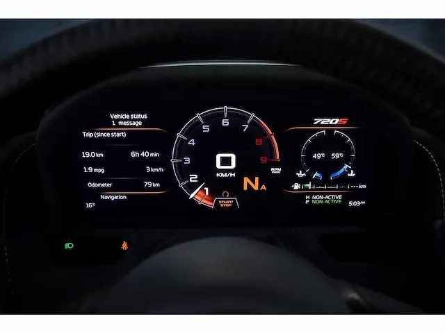Mclaren 720s coupe 4,0l v8 twin turbo - 2018 - afbeelding 84 van  88